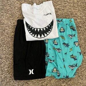 Hurley boys pajama set size 10